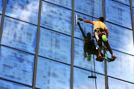 glass cleaning